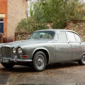 For many, the 420 represents the ultimate Mk2 Jaguar iteration with its 4.2-litre engine and IRS. This 1968 example looks stately in metallic grey and benefits from a recent brake overhaul. In stark contrast to the hefty sum you’d pay for a 3.8-litre Mk2, this lovely 420 is guided at just £14,000–17,000