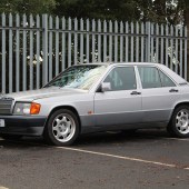 With just two previous keepers and with extensive history that indued its original book pack and invoice, this 1993 Mercedes 190E 2.0 boasted a tidy interior and deservedly sold for a hefty £4300 plus fees