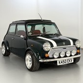 This 1992 Mini British Open Classic sported the electric sunroof and is supposedly one of just 100 survivors. Well-restored in 2020, it boasted a stage 1 upgraded engine, Maniflow exhaust, wide arches and 13-inch Minilite-style wheels. Showing just 56,000 miles, it beat its estimate to sell for £9210