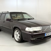 Smart in plum purple with a tan interior, this 1997 Volvo V90 boasted the 3.0-litre straight-six engine, upgraded audio system, heated leather and air conditioning. Seemingly tidy and quite the rarity, it nearly doubled its lower estimate to sell for £4905