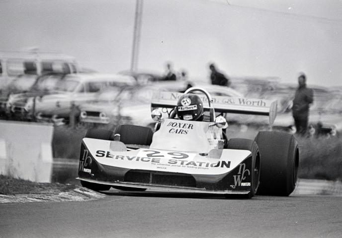 Indy car racing at Knockhill