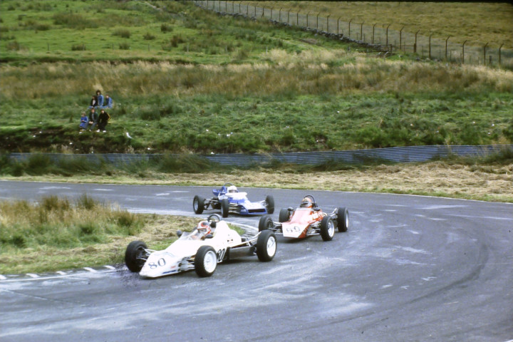 Formula Ford racing at Knockhill