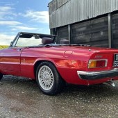 An original right-hand drive car, this Alfa Spider is fresh from £25,000-worth of recommissioning, as well as an engine and gearbox rebuild. This pretty little Italian roadster could be yours for £12,000–15,000