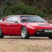 This handsome 1979 Ferrari Dino 308 GT4 showed just 40,900 miles and had recently had the infamous and costly belt service. An original right-hand drive example, it looked like comparatively good value for a Ferrari when it sold for £34,667