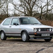 We’re used to seeing Mk1 Golf GTIs fetch impressive sums, but this 1987 Mk2 16V was a real surprise – a Type 19 ‘small bumper’ model on its original bottle-top alloys, it looked in fantastic condition and changed hands for £21,164