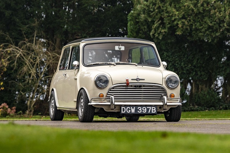 One of 10 ‘Madgewick’ Mk1 Minis built and tuned by long-established historic racing specialist Swiftune, this 1963 car is the sole example based on a genuine Cooper S. Beautifully presented, it came as little surprise that it sold for a hefty £49,667