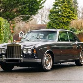 This stunning 1969 Rolls-Royce Corniche FHC was one of just 369 coachbuilt by Mulliner Park Ward and was subject to a sympathetic restoration in 2016. Sporting a subtle modern stereo system within its luxurious interior, it sold for £21,164