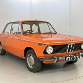Stunning in Inka Orange, this 1973 BMW 2002 Tii is the full-fat performance variant and shows just 77,000 miles. This slice of ‘70s cool boasts very smart bodywork and could be yours for an estimated £7000-£9000