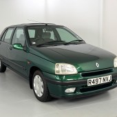 We were rather charmed by this 1997 Renault Clio Mk1. The 1.4-litre auto has covered just 54,000 miles with its sole owner and was serviced last year. Seemingly immaculate inside and out, it earns a £3000-£5000 estimate