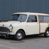 Load-luggers don’t come much more charming than this 1964 Mini Countryman. Finished in Old English White with a contrasting red interior, it’s said to be largely original and is apparently one of just 102 surviving, all of which makes the lack of reserve more tempting