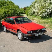 Reportedly subject to over £20,000-worth of restoration work in recent years and owned by the vendor for a decade, this 1985 Alfa Romeo Alfetta GTV sports the tuneful 2.0-litre powerplant and carries a £12,000-£15,000 guide