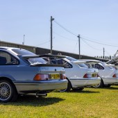 The event celebrated 45 years of the Sierra RS Cosworth