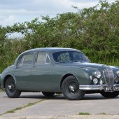 This 1958 Jaguar Mk1 3.4 was subject to £20,000-worth of restoration in 2016, including a bare-metal respray in Sherwood Green and wire wheels. Benefitting from an engine and brake rebuild in more recent years, this stunning saloon is expected to sell for £30,000-£32,000