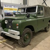 Another entry to outperform expectations was this 1959 Land Rover Series 2 109. Owned by the vendor for 46 years, it was subject to a ground up restoration between 2020 and 2022, and accordingly beat its £5500 upper estimate to sell for £8600