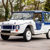 This charming 1979 Citroën Mehari was imported by the vendor in 2020 and is thought to have been restored given its exemplary condition, which saw it sell for £14,300