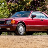 Described as ‘time warp condition’, this 1990 Mercedes C126 420SEC had just 39,000 miles and three former keepers to its name. Surely one of the tidiest, most original SECs on the market, it sold for £22,308