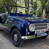 Showing just 16,000 kilometres (10,000 miles), this charming 1973 Renault 4 Plein Air Conversion offers a French take on the Mini Moke. Sure to turn heads and ready for summer fun courtesy of a rebuilt head and refreshed suspension, it’s estimated at £10,000-£15,000