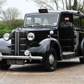Previous featured in Cold War spy thriller, The Ipcress File, this 1957 Austin FX3 Taxi presented well following a restoration in 2010. It sold for £7779