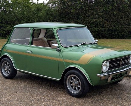 A rare South African variant dating from 1979, this 1275 GTS was one of half a dozen classic Minis in the sale. It was imported in 2020 and extensively restored, with its condition and rarity resulting in an impressive £17,496 sale