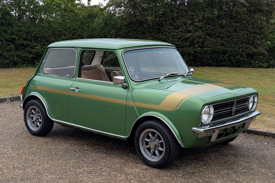 A rare South African variant dating from 1979, this 1275 GTS was one of half a dozen classic Minis in the sale. It was imported in 2020 and extensively restored, with its condition and rarity resulting in an impressive £17,496 sale