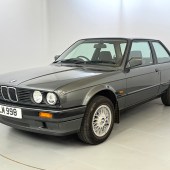 One of nine BMWs in the sale, this 1989 318i is a desirable two-door model with a manual gearbox and a very tidy interior. It doesn’t come with the private plate, but does show a relatively low 91,000 miles and could be good value if the £7000-£8000 estimate comes to fruition