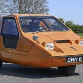 Owned by the vendor for 42 years and benefitting from a strip-down and rebuild in 2021, this 1971 Bond Bug 700ES was surely the most fun car in the sale – small wonder it changed hands for £7313