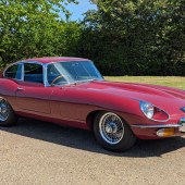 Jaguar E-Types have tended to struggle against their estimates in recent times, but not this one. A 1969 Series 2 fixed-head coupe model, it looked to be in good condition and came with lots of history – factors that saw it beat its £34,000 upper guide to make £40,176