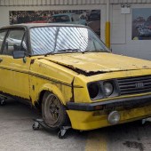 Only recently extracted from the garage in which it had been stored since 1989, this 1977 Ford Escort RS2000 Mk2 was very much presented as a restoration project. The 97,949-mile example was offered with no reserve but went on to sell for a remarkable £14,580