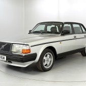 A very original, two-owner example showing a mere 52,000 miles, this 1989 Volvo 240 GLT Automatic is bound to be a popular entry. It’s very tidy throughout and comes with a stack of invoices, justifying a £7000-£9000 estimate