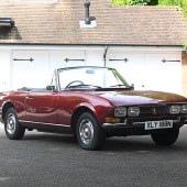 Few cars are prettier than a Peugeot 504 Cabriolet, and this 1974 GL model has the bonus of being a rare right-hand drive example. Restored and recently repainted, it’s been with the vendor since 1994 and is expected to sell for £20,000-£26,000