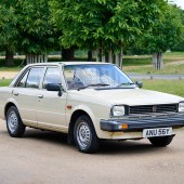 Having covered just16,750 miles from new in the hands of one owner, this 1983 Triumph Acclaim is surely something of a unicorn. The 1300 automatic example is not concours but is very original throughout, and accordingly wears an £8000-£10,000 guide price