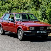 One of the more curious entries is this no-reserve Alfa Romeo Giulietta 1.6. A one-owner car with 50,172 mikes recorded, the 1981 example has been garaged from new and is in good condition throughout, save for a few age-related blemishes