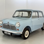 Resplendent in Speedwell Blue, this 1960 Austin Seven looked to be a stunning example of an early Mk1 Mini. Described as being restored to the “next level,” it was said to one of the best classics WB has had through its doors, and beat its £14,000-£16,000 estimate to sell for £16,895.