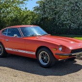 Dating from 1972, this Datsun 240Z was imported from California in 2013, and UK-registered in November 2020. It was restored and repainted in the interim and now features numerous upgrades. Estimated at £28,000-£32,000, it even comes with original bill of sale showing that the original owner was apparently called Batman!