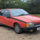 Reckoned to be one of only five surviving examples of the coveted 132bhp Turbo model still on the road in the UK, this 1985 Renault Fuego comes with a significant collection of receipts going back to the 1980s. It’s MoT’d until next April and is guided at £2750-£3750