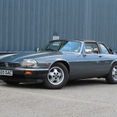 Resplendent Steel Sapphire Blue with a grey leather interior and black hood, this1986 Jaguar XJ-SC had covered a genuine 65,000 miles from new. The 3.6-litre manual example also came with a massive history file and deservedly beat its £5000-£6000 guide to sell for £8200 plus fees