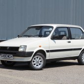 This 1989 Austin Metro City X had covered just 15,597 miles from new. Recently recommissioned and very tidy throughout, it sat on a new set of Minilite-style wheels but also came with its original Metric steels. It was hammered away for £3100 against a £1000-£2000 guide