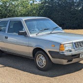This rare 1983 Volvo 360 GLS has only covered 14,516 miles from new and was bought by the vendor in 1989. The car will need recommissioning because the last MoT expired in 2017, but does run and drive (with help from a booster pack). It’s guided at £2500-£3500