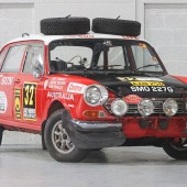An original ex-Works rally car prepared by the BMC Competition Department in Abingdon, this 1968 Austin 1800 completed the 1968 London to Sydney Marathon and finished 11th in the 1970 London to Mexico World Cup Rally. Unrestored and wearing its original registration, it’s estimated at £20,000-£25,000