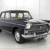 One of just a handful surviving in Britain, this charming 1966 Fiat 1500L shows just 62,000 miles. It appears to be extremely tidy and rust-free and is expected to sell for £8000-£10,000