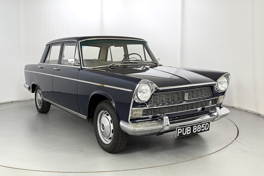 One of just a handful surviving in Britain, this charming 1966 Fiat 1500L shows just 62,000 miles. It appears to be extremely tidy and rust-free and is expected to sell for £8000-£10,000