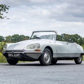 This 1967 Citroën ID19 Convertible has been with the same family for the best part of four decades and was professionally converted to a drophead in the early 1990s. To the untrained eye, it could pass as an original Décapotable, but for a fraction of the price – it’s estimated at £30,000-£40,000