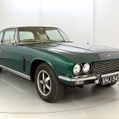 Resplendent in Brasilia Green with a tan leather interior, this stunning 1973 Jensen Interceptor is arguably the star of the show. With sizeable recent expenditure and just 34,000 miles showing, it justifies a £32,000-£36,000 estimate