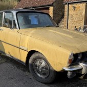 Once used by Brian as a daily driver and tow car, this Rover P6 3500S was one of three in the sale but hadn’t been on the road since 2017. Seemingly complete, it was going to need some work but looked like a good buy for £780