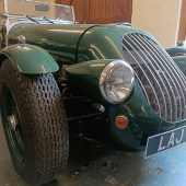 It seems unbelievable now, but back in the ’70s it was common to use tatty Big Healeys as donors for kit cars, one of the most popular being the Lenham, which was reminiscent of the Healey Silverstone. Built by Brian in 1980 using a 1954 100/4 as a base, it sold for £17,400