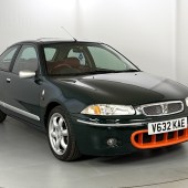 A Marmite proposition admittedly but if you’ve tried one you’ll know the Rover 200BRM was actually a convincing hot hatch. This 125,000-mile example retained the original orange snout and sold for £1800