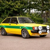 Built by Tolman Motorsport at a cost of more than £200,000, this 1981 Talbot Sunbeam Lotus has been built homage to the original rally cars, but using current technology. It’s now an advanced 265bhp track weapon, and is estimated at £140,000-£165,000