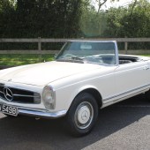 One of the potential headliners is this 1964 Mercedes 230SL. A bereavement sale, it had been with its owner since 1984 and had been treated to £70,000-worth of restoration work since 2018. It’s expected to sell for £50,000-£60,000