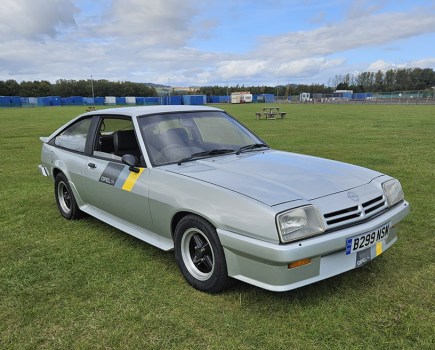 Looking smart in silver with motorsport-style graphics, this 1.8-litre Opel Manta Berlinetta showed a genuine 51,158 miles. The 1985 example was guided at £5750-£6500 but went to sell for an impressive £7847