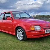 A cherished example, this 1989 Ford Escort RS Turbo had been with the vendor since 2017, and five years prior to that had been treated to a full restoration with photographic evidence. The car came with lots of additional paperwork and just topped its upper estimate to sell for £17,200